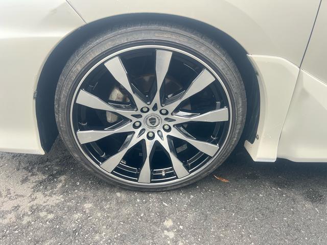 エスティマ アエラス　プレミアムエディション　スマートキー　プッシュスタート　両側パワースライドドア　　純正ナビ　ＴＶ　バックカメラ　ハーフレザーシート　車高調　２０インチアルミドライブレコーダー　走行無制限一年保証（22枚目）