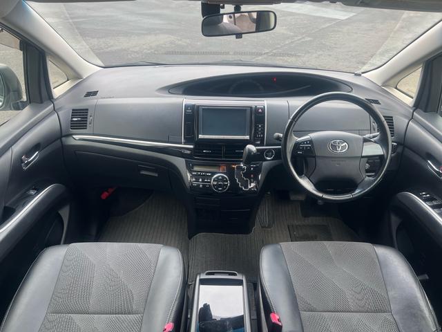 エスティマ アエラス　プレミアムエディション　スマートキー　プッシュスタート　両側パワースライドドア　　純正ナビ　ＴＶ　バックカメラ　ハーフレザーシート　車高調　２０インチアルミドライブレコーダー　走行無制限一年保証（29枚目）