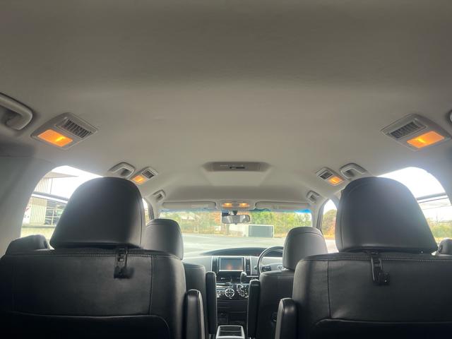 エスティマ アエラス　プレミアムエディション　スマートキー　プッシュスタート　両側パワースライドドア　　純正ナビ　ＴＶ　バックカメラ　ハーフレザーシート　車高調　２０インチアルミドライブレコーダー　走行無制限一年保証（43枚目）