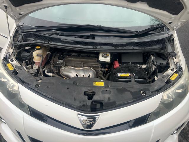 エスティマ アエラス　プレミアムエディション　スマートキー　プッシュスタート　両側パワースライドドア　　純正ナビ　ＴＶ　バックカメラ　ハーフレザーシート　車高調　２０インチアルミドライブレコーダー　走行無制限一年保証（68枚目）