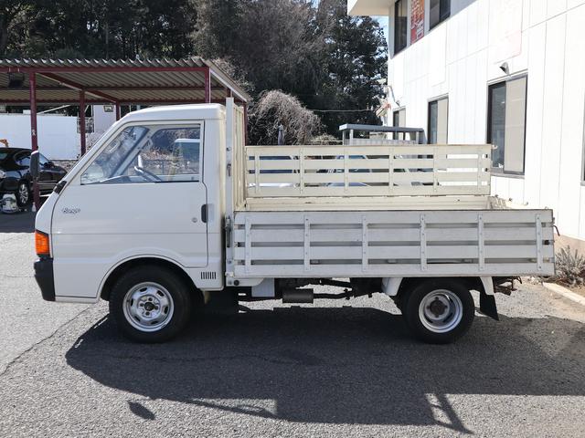 ボンゴトラック 　中期型　５速ＭＴ　ガソリン１４００ｃｃ　キャブ車　リアＷタイヤ　高床３方開（34枚目）