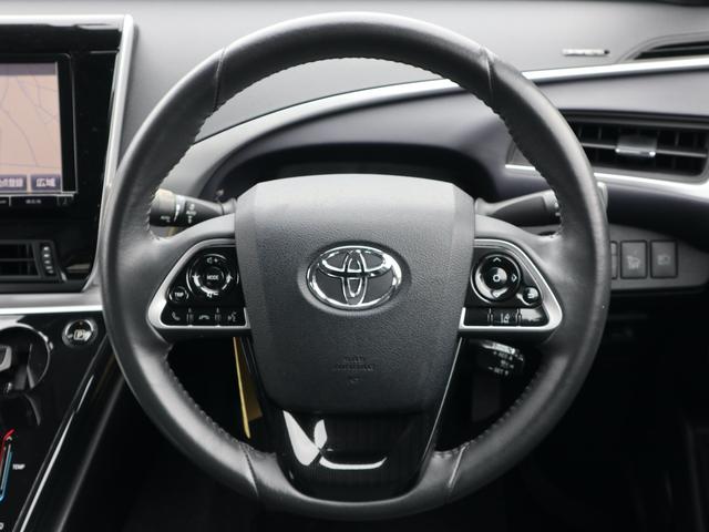 ＭＩＲＡＩ ベースグレード　水素自動車　純正ＳＤナビ　ＣＤ／ＤＶＤ／Ｂｌｕｅｔｏｏｔｈ／ＴＶ再生　バックカメラ　ＥＴＣ　スマートキー　レーダークルコン　黒革シート　全席シートヒーター　ステアリングヒーター　ＬＥＤヘッドライト（13枚目）