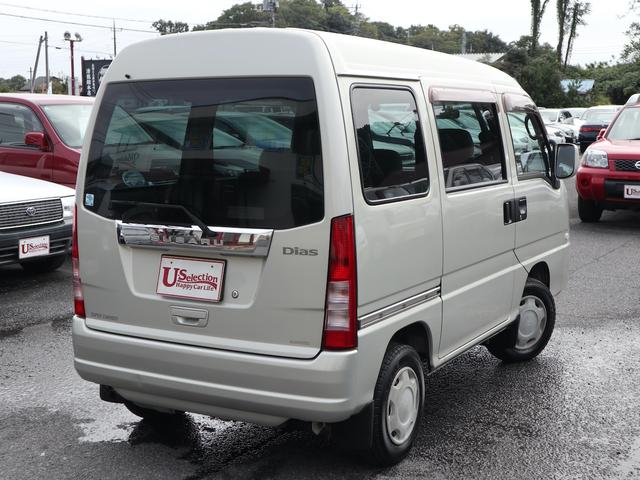 サンバーディアス ディアス　スーパーチャージャー　最終後期型　両側スライドドア　前席パワーウインド　パワステ　エアコン　エアバック　フルフラットシート　キーレス　ＥＴＣ　４気筒エンジン　スーパーチャージャー（7枚目）