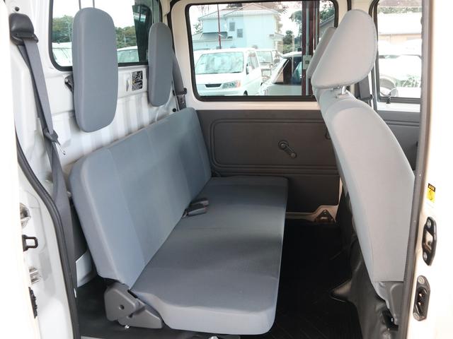 ハイゼットカーゴ デッキバン 5速MT 4WD エアコン パワステ ドアバイザー 純正流用14インチアルミ 夏タイヤ4本新品 スタッドレスタイヤ積込 車検記録簿 軽トラ(11枚目)