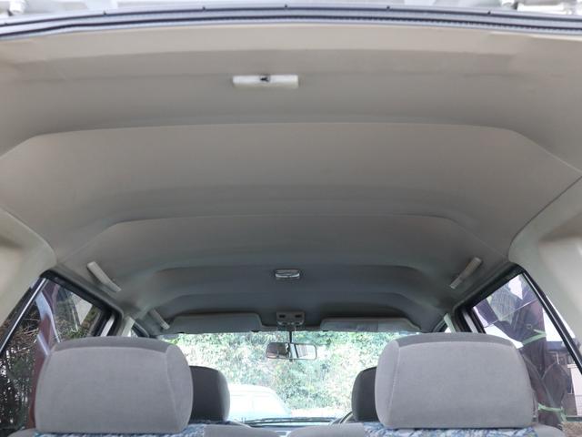 プレーリージョイ エアロエクスプレス　オーテック　専用フルエアロ　大型リアスポイラー　ルーフレール　ドアバイザー　純正１４インチアルミ　純正ＣＤオーディオ　３列シート　７人乗り　両側スライドドア　ＳＲ２０ＤＥエンジン　フルノーマル車（42枚目）