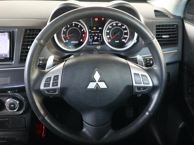 ギャランフォルティススポーツバック スポーツ　５ドア　純正ＳＤナビ　ＣＤ／ＤＶＤ／ＴＶ再生　バックカメラ　ＥＴＣ　スマートキー　クルコン　パドルシフト　ＨＩＤライト　フォグランプ　純正１８インチアルミ　リアスポイラー　ドアバイザー　フルノーマル（13枚目）