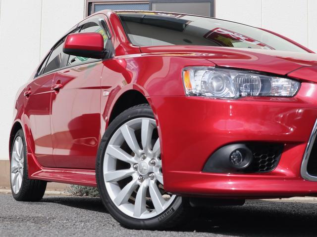 ギャランフォルティススポーツバック スポーツ　５ドア　純正ＳＤナビ　ＣＤ／ＤＶＤ／ＴＶ再生　バックカメラ　ＥＴＣ　スマートキー　クルコン　パドルシフト　ＨＩＤライト　フォグランプ　純正１８インチアルミ　リアスポイラー　ドアバイザー　フルノーマル（50枚目）