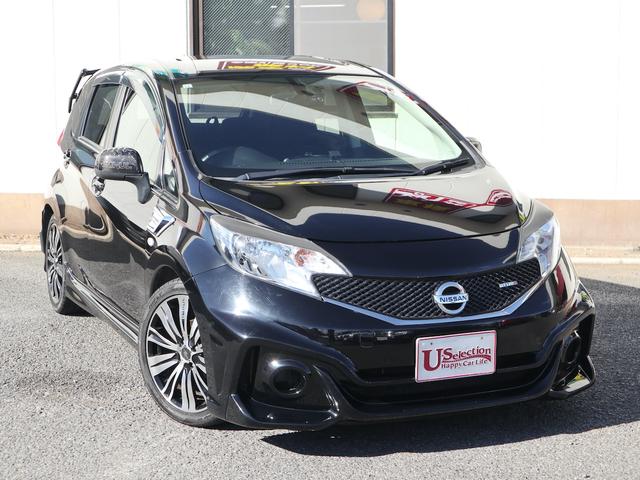 ノート Ｘ　ＤＩＧ－Ｓ　純正スーパーチャージャー　インパルフルエアロ／リアスポイラー／１７インチアルミ／補強パーツ　オーリンズ車高調　柿本マフラー　スマートキー　ＥＴＣ　ＣＤオーディオ　オートエアコン　ＫＨ３ブラック（6枚目）