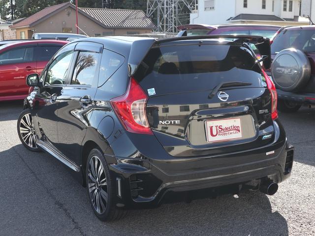 ノート Ｘ　ＤＩＧ－Ｓ　純正スーパーチャージャー　インパルフルエアロ／リアスポイラー／１７インチアルミ／補強パーツ　オーリンズ車高調　柿本マフラー　スマートキー　ＥＴＣ　ＣＤオーディオ　オートエアコン　ＫＨ３ブラック（8枚目）