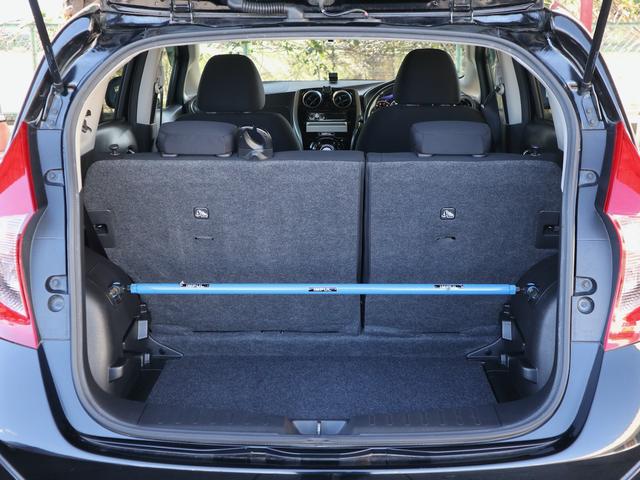 ノート Ｘ　ＤＩＧ－Ｓ　純正スーパーチャージャー　インパルフルエアロ／リアスポイラー／１７インチアルミ／補強パーツ　オーリンズ車高調　柿本マフラー　スマートキー　ＥＴＣ　ＣＤオーディオ　オートエアコン　ＫＨ３ブラック（38枚目）