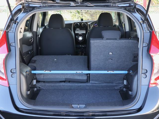 ノート Ｘ　ＤＩＧ－Ｓ　純正スーパーチャージャー　インパルフルエアロ／リアスポイラー／１７インチアルミ／補強パーツ　オーリンズ車高調　柿本マフラー　スマートキー　ＥＴＣ　ＣＤオーディオ　オートエアコン　ＫＨ３ブラック（39枚目）