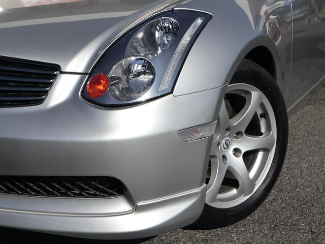 スカイライン ３５０ＧＴ　フロントエアロ　リアスポイラー　純正１７インチアルミ　純正ナビ＆社外ＨＤＤナビ　社外ツイーター／サブウーハー　ＣＤ／ＤＶＤＢＴ／ＴＶ再生　ＥＴＣ　パワーシート　ＨＩＤライト　フォグランプ（47枚目）