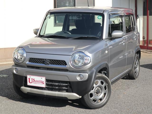 ハスラー Ｇ　５速ＭＴ　社外ナビ　ＣＤ／ＤＶＤ／ＭＳ／Ｂｌｕｅｔｏｏｔｈ／フルセグＴＶ再生　キーレス　運転席シートヒーター　ドアバイザー　ＨＫＳマフラー（5枚目）