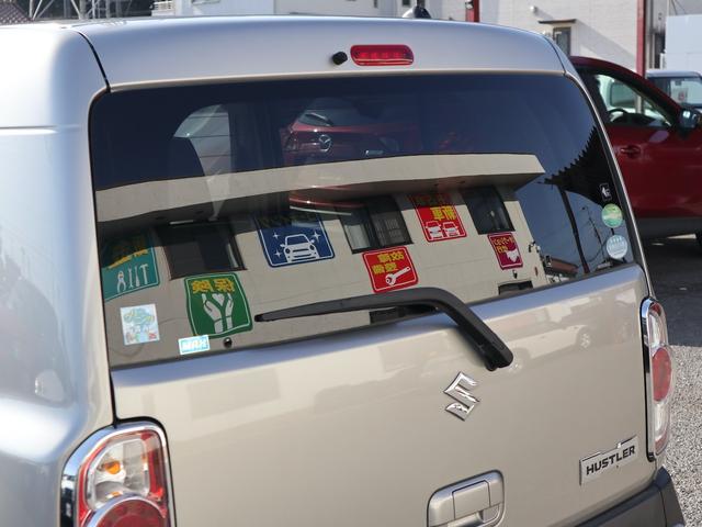 ハスラー Ｇ　５速ＭＴ　社外ナビ　ＣＤ／ＤＶＤ／ＭＳ／Ｂｌｕｅｔｏｏｔｈ／フルセグＴＶ再生　キーレス　運転席シートヒーター　ドアバイザー　ＨＫＳマフラー（54枚目）