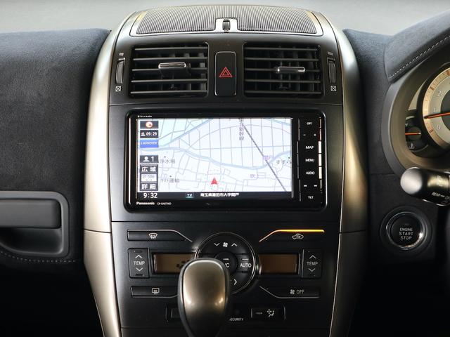 ブレイド Ｇ　フルエアロ　マスター用グリル　ＴＲＤ２本出しマフラー　ストラーダナビ　ＣＤ／ＤＶＤ／ＭＳ／ＢＴ再生　バックカメラ　ＥＴＣ　黒半革シート　パワーシート　スマートキー　ＨＩＤライト　純正１６インチアルミ（3枚目）