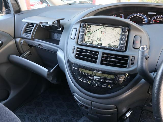 エスティマＴ アエラス　後期型　８人乗り　３列シート　両側スライドドア　純正ＤＶＤナビ　ＭＤ再生　フロント／バックカメラ　キーレス　純正１６インチアルミ　リアスポイラー　ドアバイザー　ＨＩＤライト（17枚目）