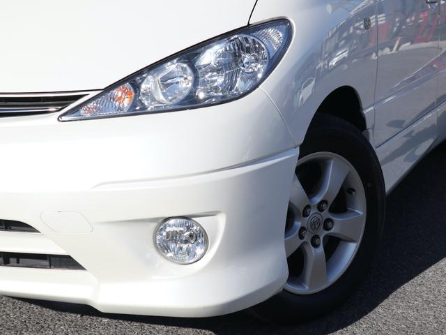 エスティマＴ アエラス　後期型　８人乗り　３列シート　両側スライドドア　純正ＤＶＤナビ　ＭＤ再生　フロント／バックカメラ　キーレス　純正１６インチアルミ　リアスポイラー　ドアバイザー　ＨＩＤライト（48枚目）