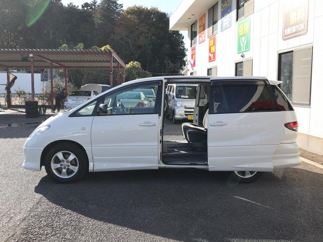 エスティマＴ アエラス　後期型　８人乗り　３列シート　両側スライドドア　純正ＤＶＤナビ　ＭＤ再生　フロント／バックカメラ　キーレス　純正１６インチアルミ　リアスポイラー　ドアバイザー　ＨＩＤライト（52枚目）