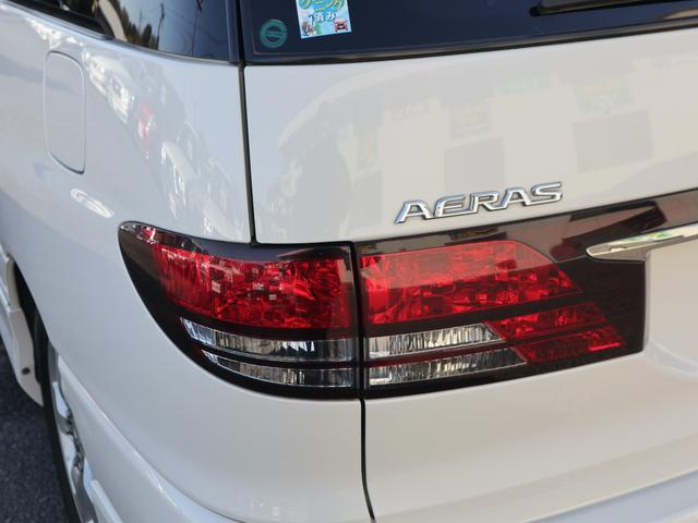 エスティマＴ アエラス　後期型　８人乗り　３列シート　両側スライドドア　純正ＤＶＤナビ　ＭＤ再生　フロント／バックカメラ　キーレス　純正１６インチアルミ　リアスポイラー　ドアバイザー　ＨＩＤライト（55枚目）