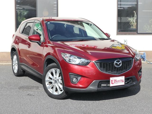 CX-5 XD Lパッケージ AWD ディーゼルターボ メモリナビ CD/DVD/TV/BT再生 サイド/バックカメラ ETC スマートキー クルコン 黒革シート シートヒーター 純正19インチアルミ ドアバイザー(6枚目)