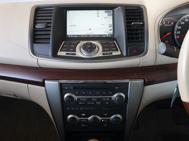 ティアナ ２５０ＸＶ　純正ＨＤＤナビ　ＣＤ／ＤＶＤ／ＭＳ再生　サイド／バックカメラ　ＥＴＣ　スマートキー　ＨＩＤライト　フォグランプ　パワーシート　助手席オットマン　ドアバイザー　純正　インチアルミ（3枚目）