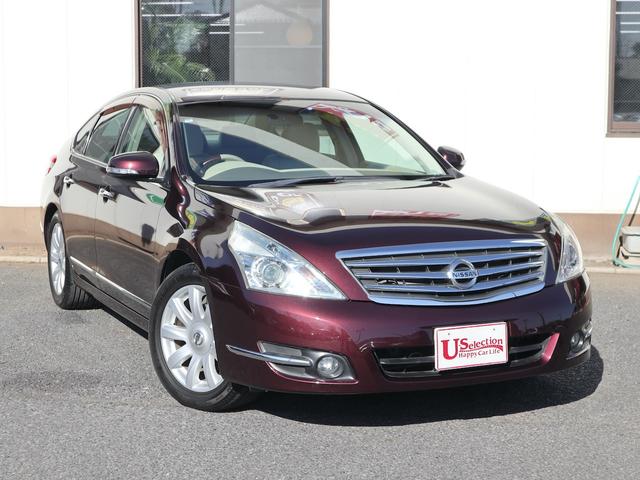 ティアナ ２５０ＸＶ　純正ＨＤＤナビ　ＣＤ／ＤＶＤ／ＭＳ再生　サイド／バックカメラ　ＥＴＣ　スマートキー　ＨＩＤライト　フォグランプ　パワーシート　助手席オットマン　ドアバイザー　純正　インチアルミ（6枚目）