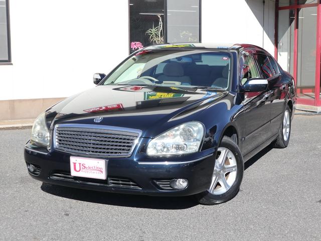 シーマ 450XL 純正DVDナビ CD/DVD再生 ETC キーレス HIDライト ウッドコンビハンドル パワーシート 助手席オットマン リアスモークガラス ドアバイザー 純正16インチアルミ(5枚目)