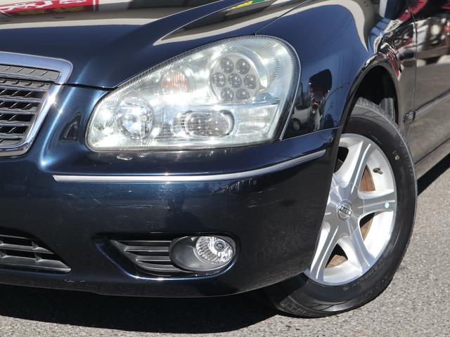 シーマ 450XL 純正DVDナビ CD/DVD再生 ETC キーレス HIDライト ウッドコンビハンドル パワーシート 助手席オットマン リアスモークガラス ドアバイザー 純正16インチアルミ(49枚目)