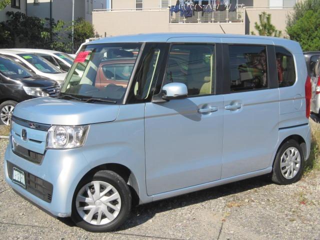 Ｎ－ＢＯＸ Ｇホンダセンシング　社外ナビ　バックモニター　ブルートゥース対応　ＥＴＣ　スマートキー　プッシュスタート　記録簿　ウィンカーミラー　禁煙車　ＬＥＤライト（4枚目）