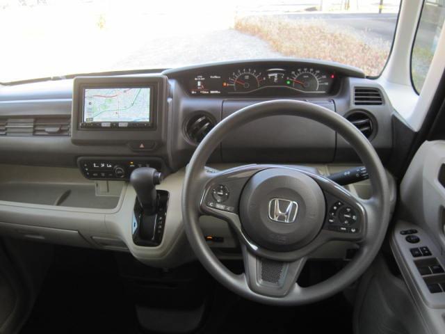 Ｎ－ＢＯＸ Ｇホンダセンシング　社外ナビ　バックモニター　ブルートゥース対応　ＥＴＣ　スマートキー　プッシュスタート　記録簿　ウィンカーミラー　禁煙車　ＬＥＤライト（14枚目）