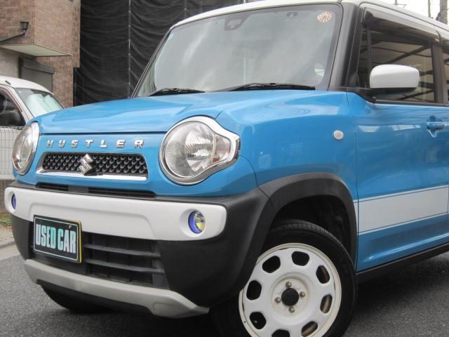 ハスラー Ｇ　ビ　ＴＶ　衝突被害軽減システム　スマートキー　アイドリングストップ　シートヒーター　ベンチシート　ＣＶＴ　盗難防止システム　ＡＢＳ　ＥＳＣ　ＣＤ　ＵＳＢ　Ｂｌｕｅｔｏｏｔｈ　衝突安全ボディ　ドラレコ（2枚目）