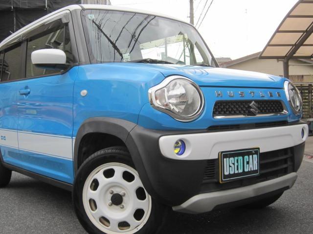 ハスラー Ｇ　ビ　ＴＶ　衝突被害軽減システム　スマートキー　アイドリングストップ　シートヒーター　ベンチシート　ＣＶＴ　盗難防止システム　ＡＢＳ　ＥＳＣ　ＣＤ　ＵＳＢ　Ｂｌｕｅｔｏｏｔｈ　衝突安全ボディ　ドラレコ（6枚目）