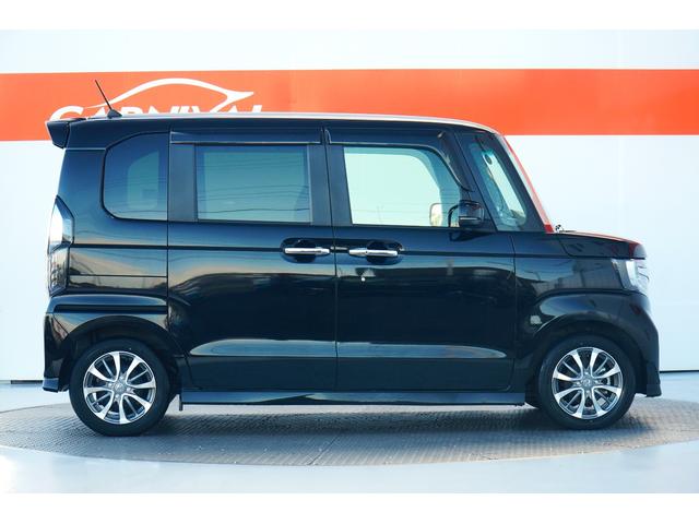 N-BOXカスタム L ワンオーナー 禁煙車 社外メモリーナビ ワンセグ BLUETOOTH バックカメラ 前後ドラレコ ETC 両側パワースライド 電動パーキングブレーキ ブレーキホールド レーダークルーズコントロール(7枚目)