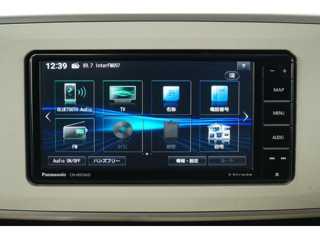 ムーヴキャンバス Ｘ　ＳＡＩＩＩ　ワンオーナー　禁煙車　社外メモリーナビ　フルセグ　ＢＬＵＥＴＯＯＴＨ　バックカメラ　ＥＴＣ　前後ドラレコ　両側パワースライド　レーダーブレーキサポート　レーンキープアシスト　オートライト　スマートキー（5枚目）