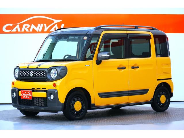 スペーシアギア ハイブリッドXZ ワンオーナー 禁煙車 社外メモリーナビ フルセグ バックカメラ 前後ドラレコ ETC 両側パワースライド レーダークルーズコントロール レーンキープアシスト シートヒーター コーナーセンサー(2枚目)