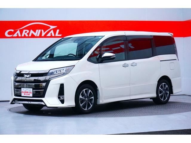 ノア Si ダブルバイビーIII ワンオーナー 禁煙車 社外メモリーナビ フルセグ BLUETOOTH バックカメラ ETC 前後ドラレコ 両側パワースライド レーダーブレーキサポート レーンキープアシスト クルコンLEDヘッドライト(2枚目)