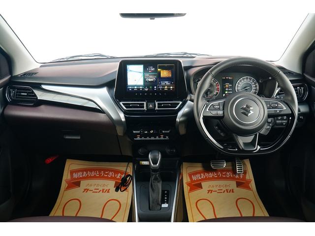 フロンクス ベースグレード　ワンオーナー　禁煙車　純正ワイドナビ　フルセグ　ＢＬＵＥＴＯＯＴＨ　全方位モニター　バックカメラ　ドラレコ　ＥＴＣ　レーダークルーズコントロール　レーンキープアシスト　電動パーキングブレーキ（3枚目）