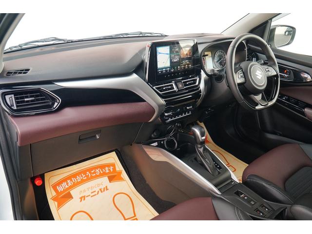 フロンクス ベースグレード　ワンオーナー　禁煙車　純正ワイドナビ　フルセグ　ＢＬＵＥＴＯＯＴＨ　全方位モニター　バックカメラ　ドラレコ　ＥＴＣ　レーダークルーズコントロール　レーンキープアシスト　電動パーキングブレーキ（18枚目）