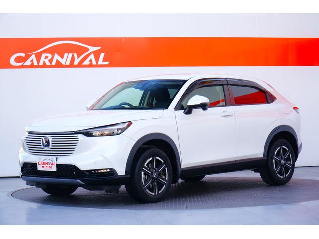 ヴェゼル e:HEV X ワンオーナー 禁煙車 純正ワイドナビ フルセグ BLUETOOTH バックカメラ ETC2.0 前後ドラレコ 置くだけ充電 レーダークルーズコントロール レーンキープアシスト 電動パーキングブレーキ(2枚目)