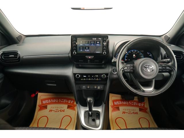 ヤリスクロス Ｚ　ワンオーナー　禁煙車　純正ワイドナビ　フルセグ　ＢＬＵＥＴＯＯＴＨ　前後ドラレコ　ＥＴＣ　電動パーキングブレーキ　ブレーキホールド　シートヒーター　ハンドルヒーター　ＬＥＤヘッドライト（6枚目）
