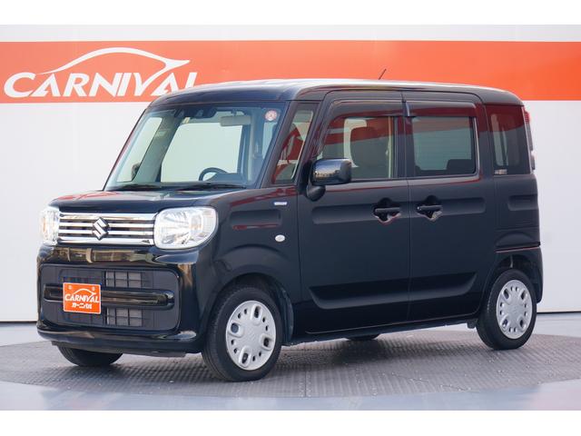 スペーシア ハイブリッドＸ　ワンオーナー　禁煙車　社外メモリーナビ　ワンセグ　ＥＴＣ　両側パワースライド　コーナーセンサー　シートヒーター　レーンキープアシスト　レーダーブレーキサポート　オートハイビーム　オートライト（2枚目）