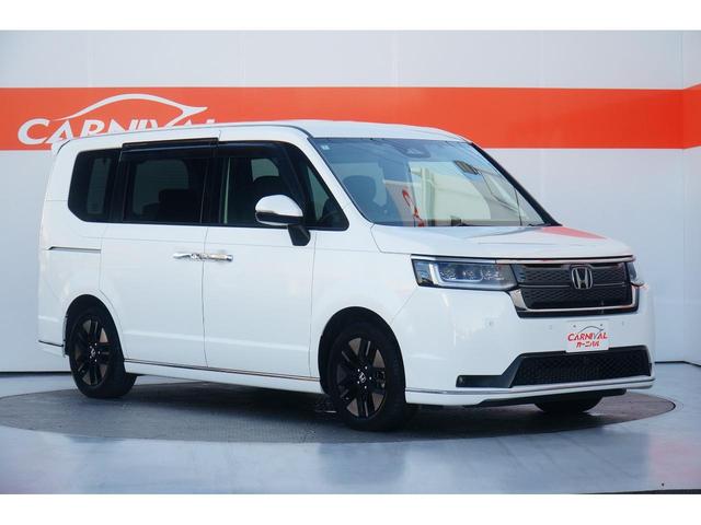 ステップワゴン スパーダ　ワンオーナー　禁煙車　純正ワイドナビ　フルセグ　バックカメラ　前後ドラレコ　両側パワースライド　レーダークルーズコントロール　レーンキープアシスト　ＬＥＤヘッドライト（4枚目）