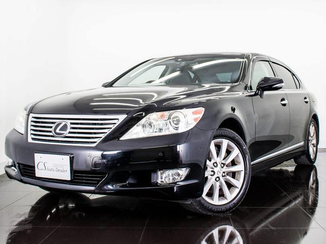 LS460L 後期 黒本革 HDDマルチ 禁煙車(5枚目)