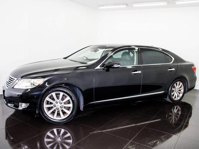 LS460L 後期 黒本革 HDDマルチ 禁煙車(6枚目)