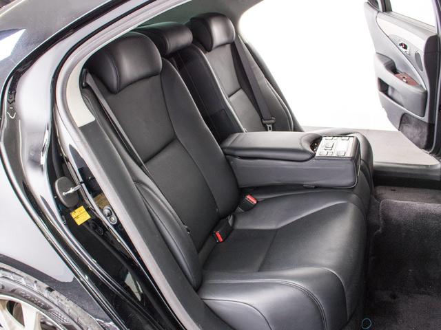 LS460L 後期 黒本革 HDDマルチ 禁煙車(12枚目)