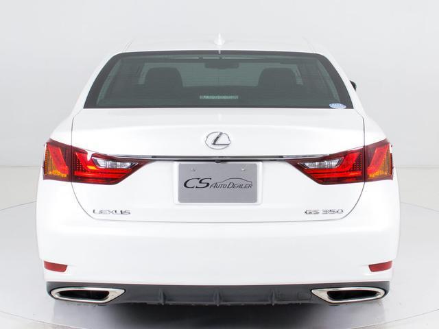 ＧＳ３５０　バージョンＬ　（新品スピンドルバンパー）（整備記録簿１１枚）（後席コントロールパネル）（連眼ＬＥＤライト）（助手席オットマン）（ＳＤナビ）（黒本革シート）（クルーズコントロール）（冷暖房シート）(18枚目)