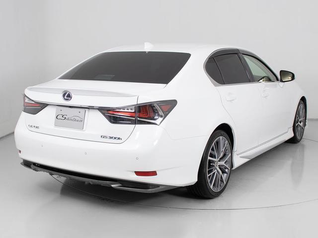 ＧＳ ＧＳ３００ｈ　Ｉパッケージ　（禁煙車）（後期型）（記録簿１４枚）（全画面ＳＤナビ）（モデリスタ製エアロカスタム）（３眼ＬＥＤヘッドライト）（ＡＨＳ）（クリアランスソナー）（白本革シート）（セーフティシステム＋）（冷暖房シート）（17枚目）