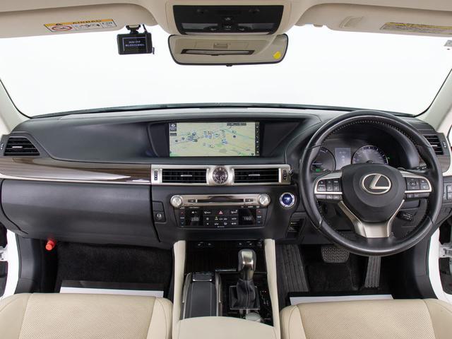 ＧＳ ＧＳ３００ｈ　Ｉパッケージ　（禁煙車）（後期型）（記録簿１４枚）（全画面ＳＤナビ）（モデリスタ製エアロカスタム）（３眼ＬＥＤヘッドライト）（ＡＨＳ）（クリアランスソナー）（白本革シート）（セーフティシステム＋）（冷暖房シート）（32枚目）