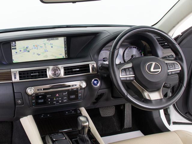 ＧＳ ＧＳ３００ｈ　Ｉパッケージ　（禁煙車）（後期型）（記録簿１４枚）（全画面ＳＤナビ）（モデリスタ製エアロカスタム）（３眼ＬＥＤヘッドライト）（ＡＨＳ）（クリアランスソナー）（白本革シート）（セーフティシステム＋）（冷暖房シート）（33枚目）