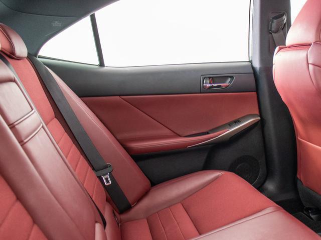 ＩＳ ＩＳ３００ｈ　Ｆスポーツ　（禁煙車）（サンルーフ）（アルミホイール傷無し）（Ｆスポーツ専用赤ハーフレザーシート）（連眼ＬＥＤヘッドライト）（ＳＤマルチナビ）（シートヒーター）（クルーズコントロール）（バックモニター）（35枚目）